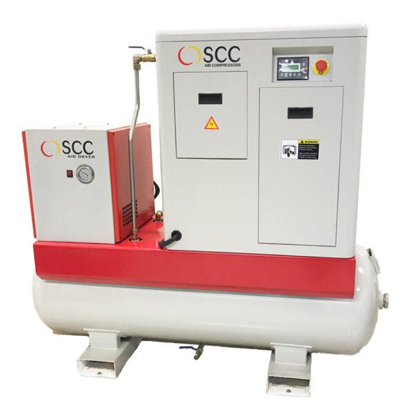 Compresseur à vis SCC SMART 5 TD avec sécheur intégré