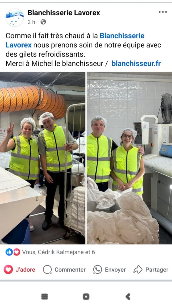 💨 Gilet ventilé professionnel – Confort ultime pour travailler au frais toute la journée – Image 2